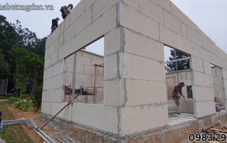 Nhà Bê Tông Xốp - Vật Liệu Xây Dựng Tiết Kiệm Chi Phí